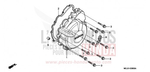 GENERATOR COVER CBR900RRY de 2000